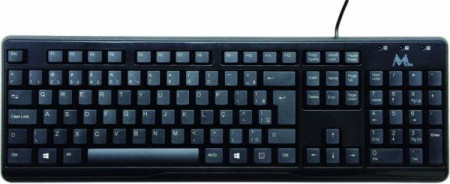 TECLADO MTEK KP506 USB PORTUGUES - PRETO