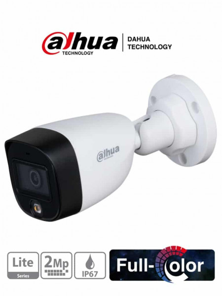 CAMERA DAHUA 2MP FULL COLOR HDCVI BULLET LITE 108D