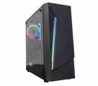 GABINETE GAMER SATELLITE 1102K /ATX/1 COOLER RGB-PRETO