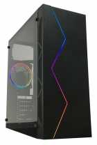 GABINETE SATELLITE K884 GAMER/1 COOLER/RGB/ATX/PRETO