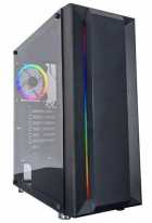 GABINETE SATELLITE 2101K 1 COOLER FAN RGB-PRETO