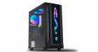 GABINETE SATELLITE K886 5 COOLER FAN RGB-PRETO