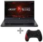 NB GAMING ACER NITRO V 15 ANV15-51-93PU I9-13900H 2.6GHZ/ 16GB/ 512 SSD/ 15.6 FHD 144HZ/ RTX4060 8GB/ RJ-45/ BACKLIT KEYBOARD/ OBSIDIAN BLACK/ W11H