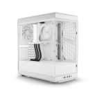 Gabinete Gamer Hyte Y40 ATX / 2 Cooler - Branco / Branco (CS-HYTE-Y40-WW)