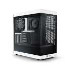 Gabinete Gamer Hyte Y40 ATX / 2 Cooler - Preto / Branco (CS-HYTE-Y40-BW) 